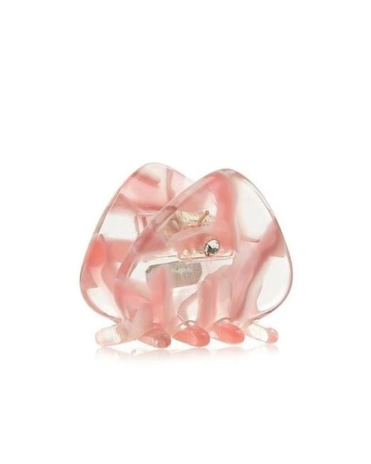 Etro Pink Logo Hairpin
