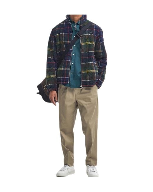 Barbour Green Long-Sleeved Casual Jacket for men