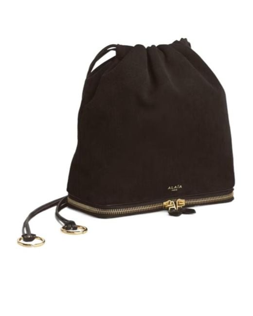 Alaïa White Le Pochon Bag
