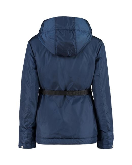 Duvetica Blue Long-Sleeved Down Jacket