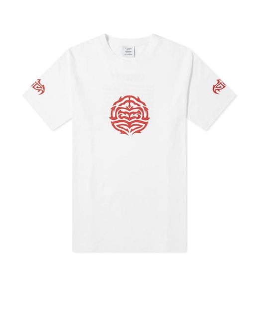 Vetements White Logo Logo Short-Sleeved T-Shirt for men