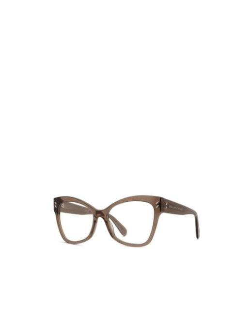 Stella McCartney Multicolor Eyewear Cat-Eye Frame Glasses