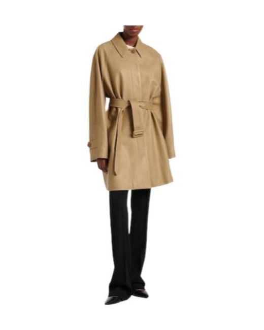 The Row Natural Soft Simple Coat