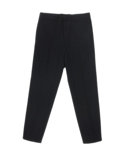 Jil Sander Black Low Rise Chino Pants for men