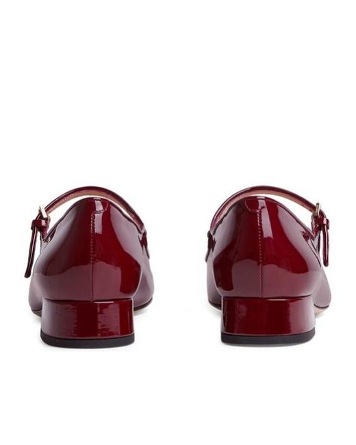 Gucci Red Ballet Flat With Bow
