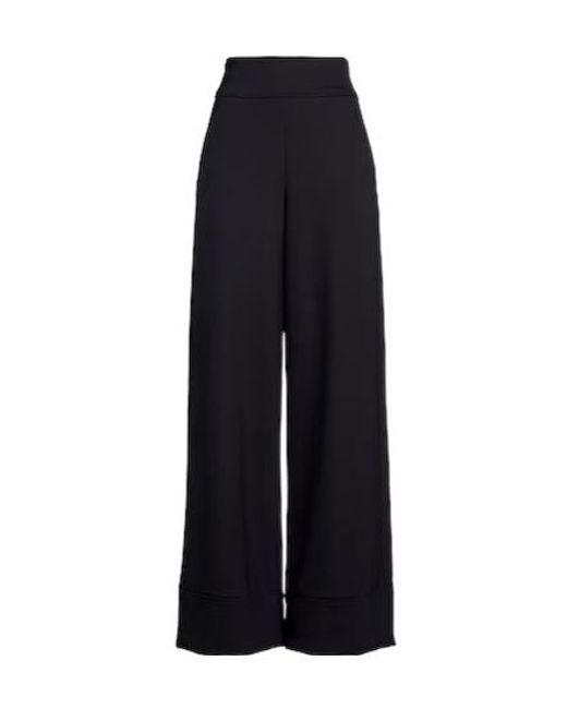 Max Mara Blue Plain Colour Trousers