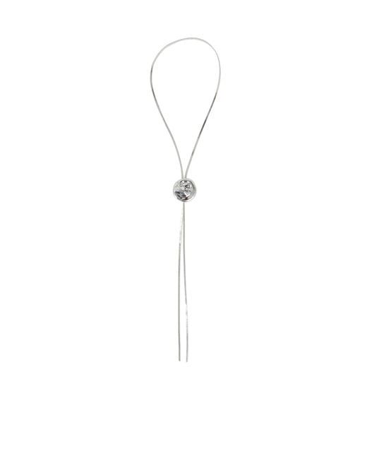 FEDERICA TOSI White Mindy Pendant Necklace