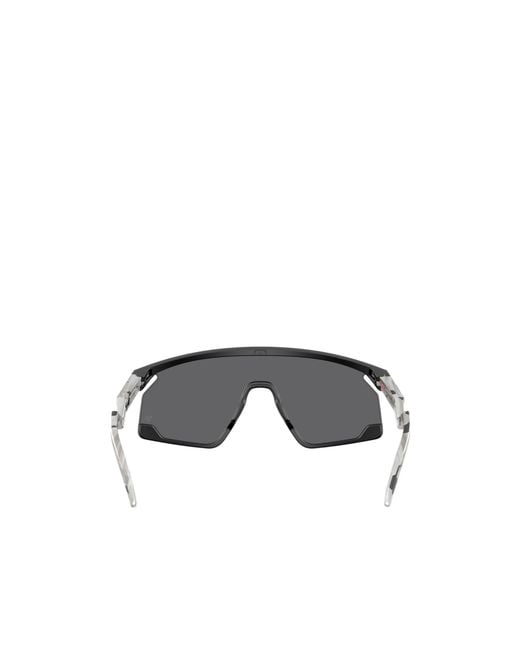 Oakley Gray Bxtr Shield Sunglasses for men
