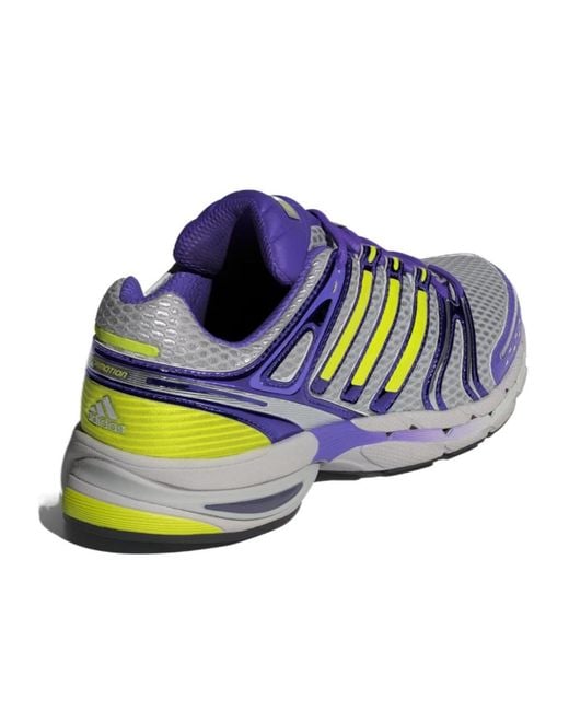 Adidas Originals Blue Adistar Control 5 Lace-Up Sneakers
