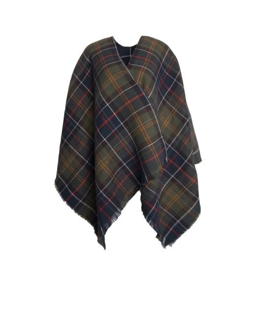 Barbour Black Montieth Scarf