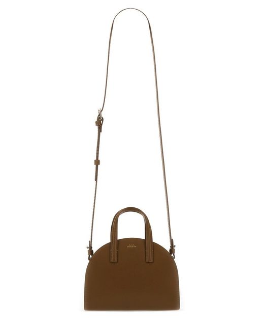 A.P.C. Natural "Demi-Lune" Tote Bag Small