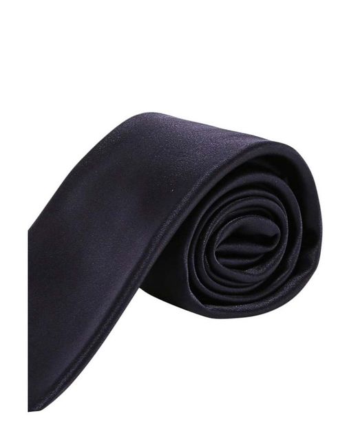 Kiton Black Silk Neck Tie for men