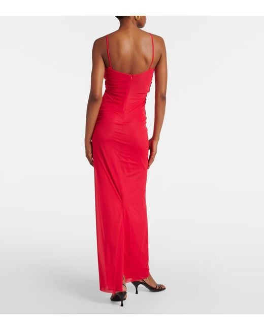 Christopher Esber Red Sleeveless Dress