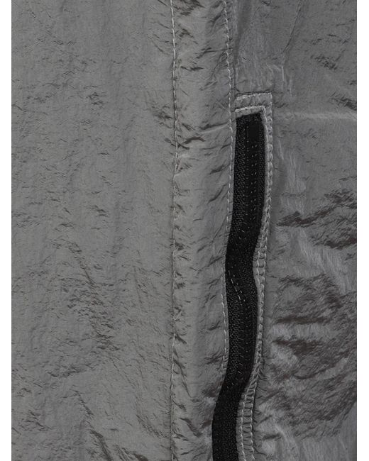 Stone Island Gray Casual Pants With Elastic Waist for men