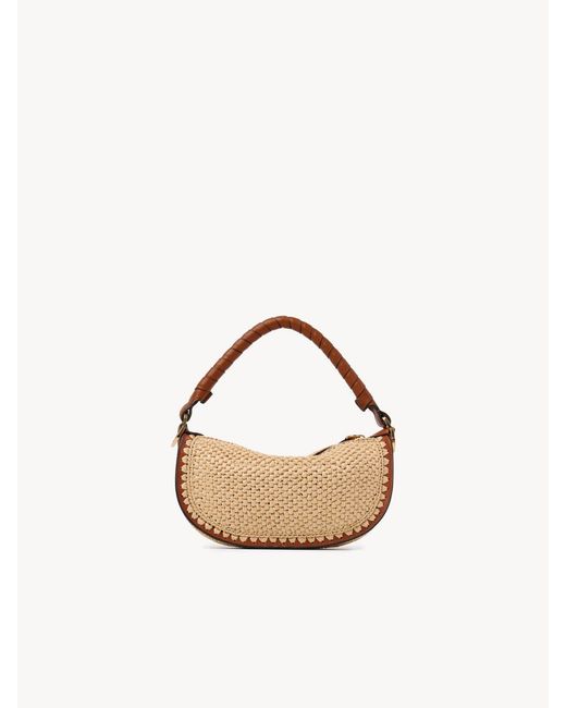 Chloé Brown Mini Marcie Shoulder Bag