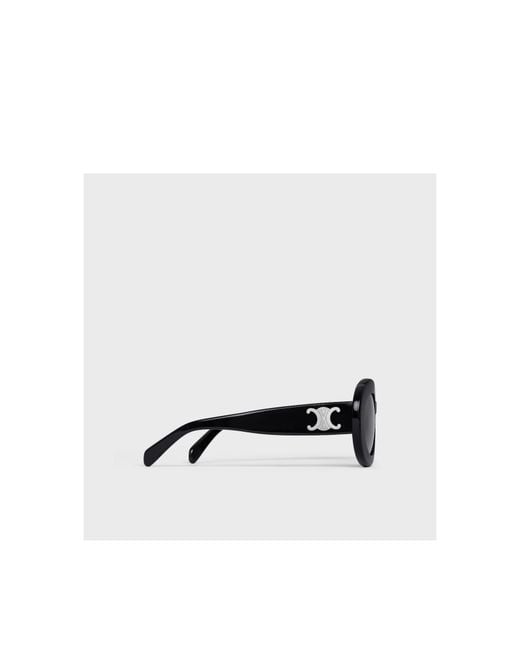 Céline White Triomphe Skate 01 Sunglasses for men