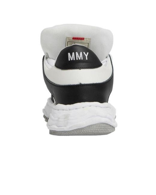 Maison Mihara Yasuhiro White Wayne Puffer Lace-Up Sneakers for men