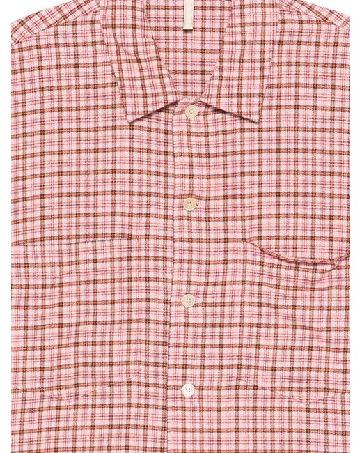 sunflower Red Plaid Shirt for men
