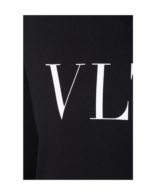 Valentino Black Logo Sweater