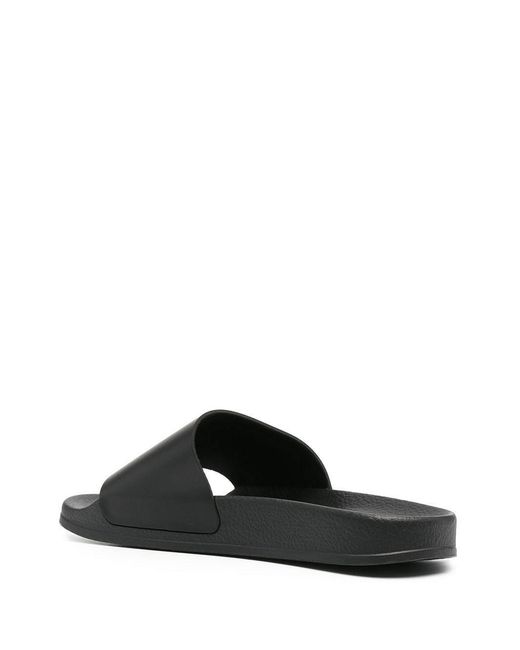 Off-White c/o Virgil Abloh Black Arrows Logo Print Slides