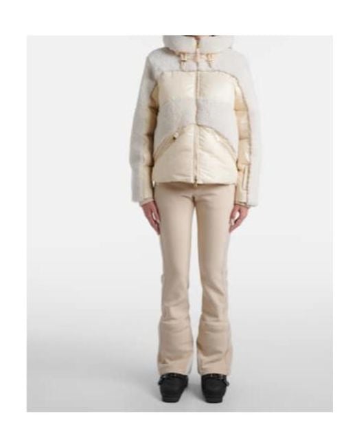 Bogner Natural Hooded Down Ski Jacket
