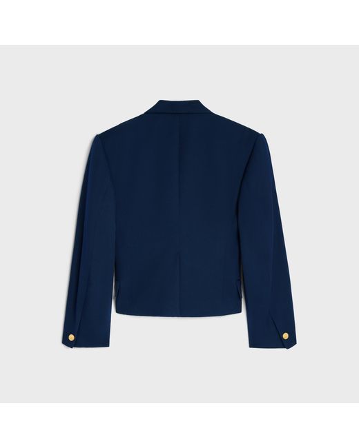 Céline Blue Colonne Blazer