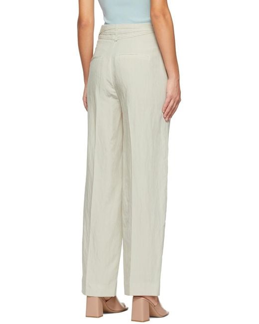 Vince Multicolor Straight Casual Pants