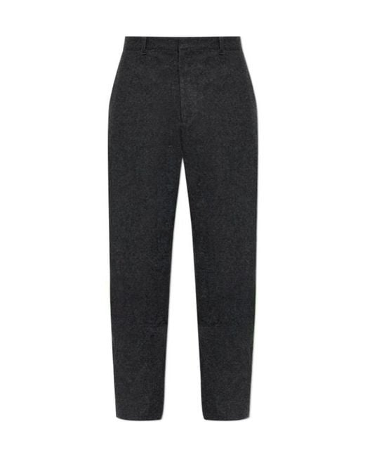 Jil Sander Black Tailored Pants for men