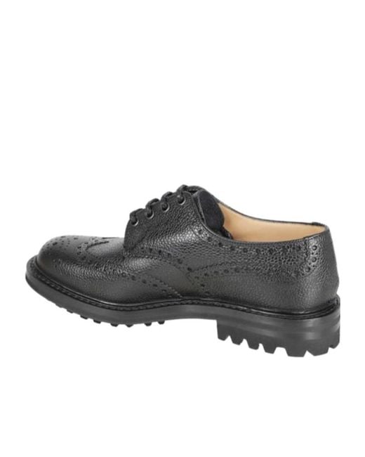 Church's Gray Mcpherson Longwing Derby Shoes for men