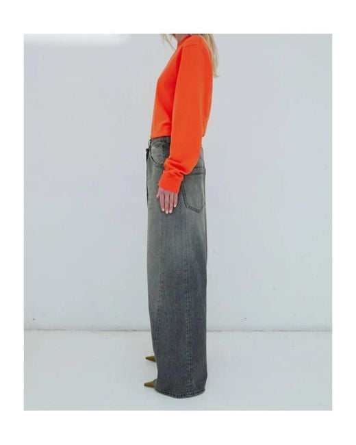 DARKPARK Blue Fold Over Denim