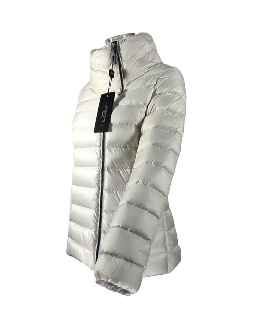 Weekend by Maxmara White Long-Sleeved Down Jacket