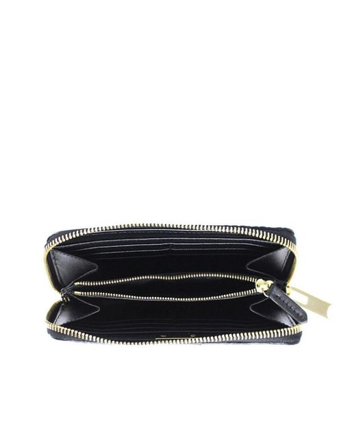 Burberry Black Checked Wallet