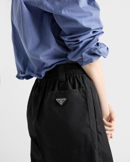 Prada Blue Re-Nylon Joggers