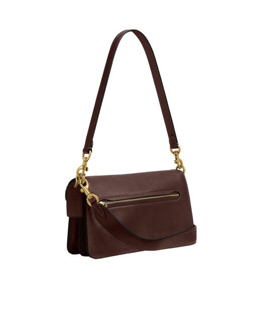 COACH Brown Simple Single-Shoulder Bag