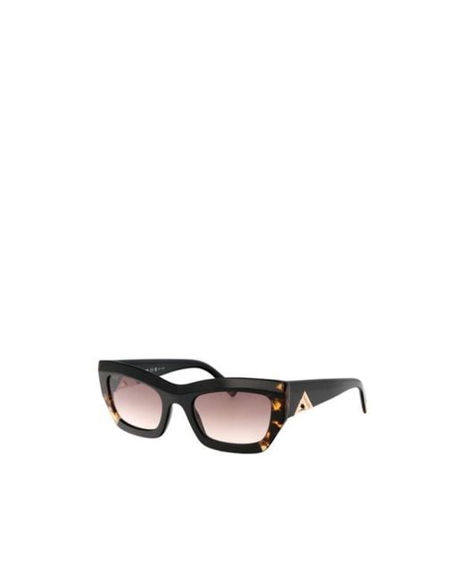 Missoni Multicolor Rectangle Frame Sunglasses