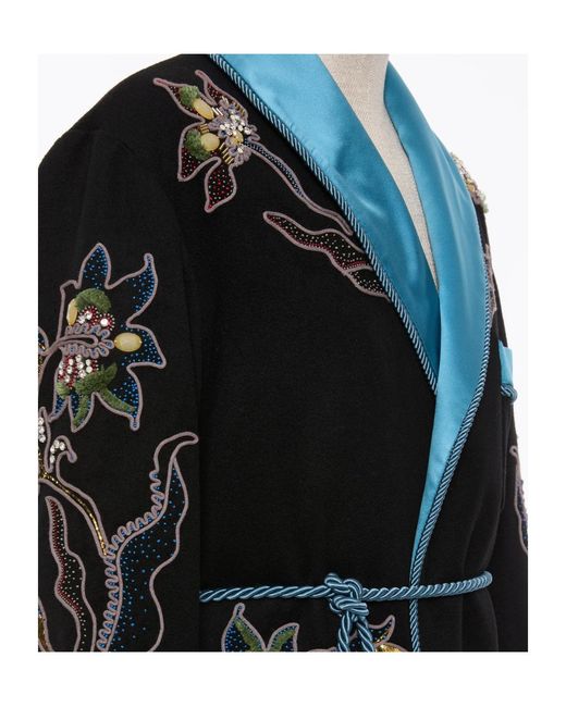 Valentino Black Long-Sleeved Casual Jacket for men