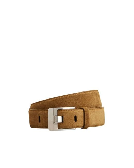 Tod's Brown Suede Belt for men