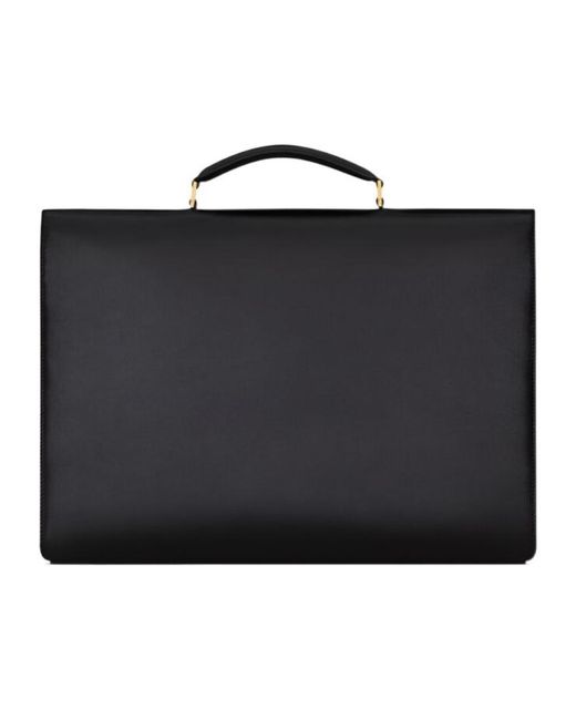 Saint Laurent Black Briefcase for men
