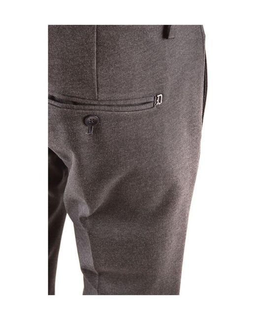 Dondup Gray Trousers for men