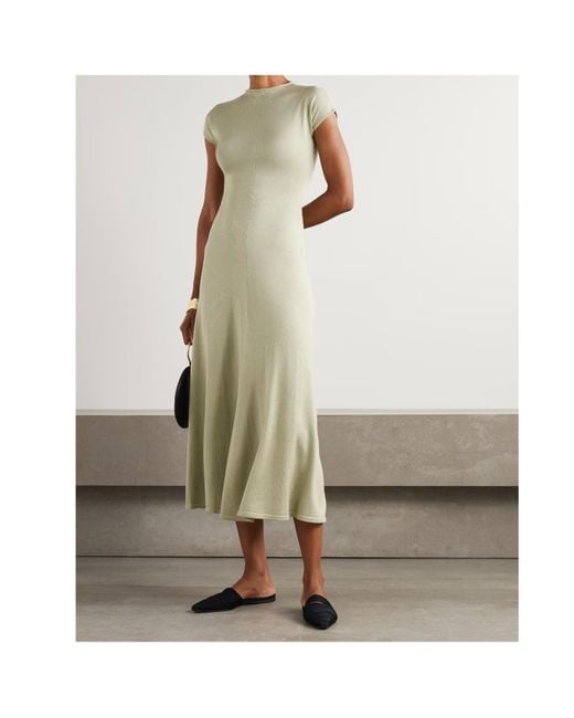 TOVE Green Lenore Midi Dress
