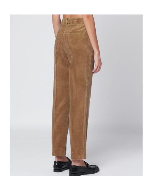 P.A.R.O.S.H. Natural Belt Loop Casual Pants