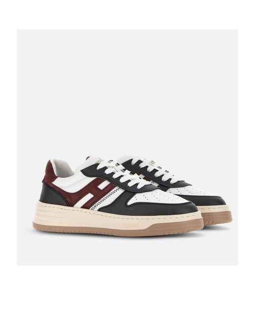 Hogan Black H630 Low-Top Sneakers