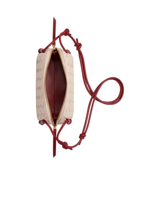 Bottega Veneta Pink Intrecciato Concert Pouch