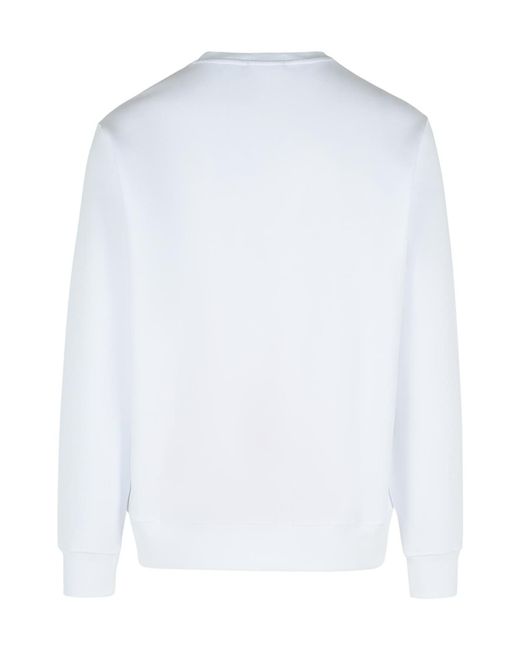 Polo Ralph Lauren White Polo Bear Fleece Sweatshirt for men
