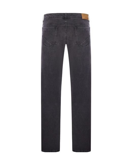 Incotex Blue Belt Loop Jeans for men