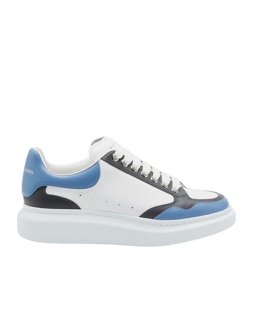 McQueen Blue Low-Top Oversize Sneakers for men