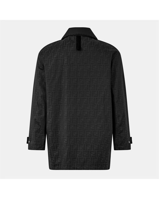 Fendi Black Logo Blouson Jacket for men