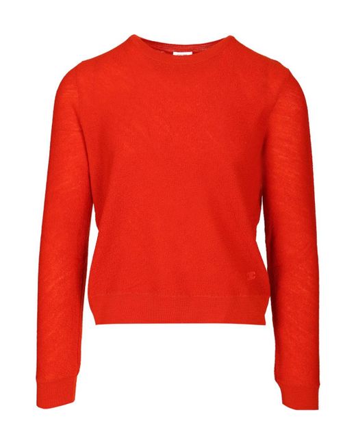 Céline Red Crewneck Sweater for men