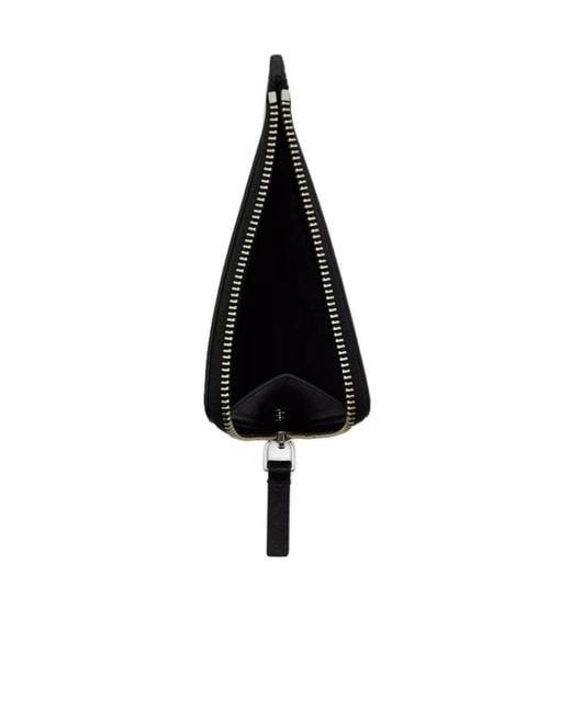 Marc Jacobs Black Zipped The Charm Wallet
