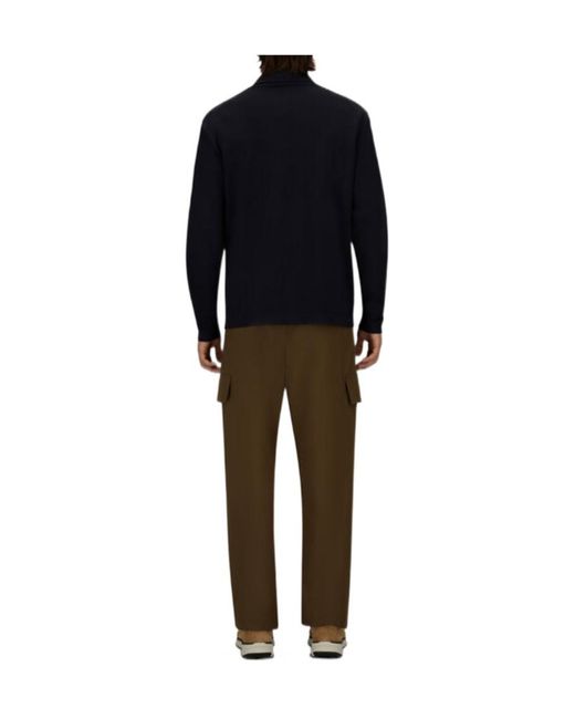 Herno Brown Pocket Trousers for men